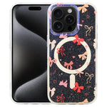 Capa magnética da série Jungle com luz azul IMD, para iPhone 16, para iPhone 15 Pro Max, para iPhone 15 Pro, para iPhone 15 Plus / 14 Plus, para iPhone 15, para iPhone 14 / 13, para iPhone 14 Pro, para iPhone 14 Pro Max