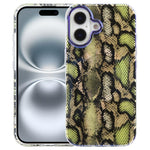 Capa magnética da série Jungle com luz azul IMD, para iPhone 16, para iPhone 15 Pro Max, para iPhone 15 Pro, para iPhone 15 Plus / 14 Plus, para iPhone 15, para iPhone 14 / 13, para iPhone 14 Pro, para iPhone 14 Pro Max