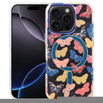 Capa magnética da série Jungle com luz azul IMD, para iPhone 17e / 16e, para iPhone 17 Pro Max, para iPhone 17 Pro, para iPhone 17, para iPhone Air, para iPhone 16 Pro Max, para iPhone 16 Pro, para iPhone 16 Plus