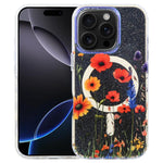 Capa magnética da série Jungle com luz azul IMD, para iPhone 17e / 16e, para iPhone 17 Pro Max, para iPhone 17 Pro, para iPhone 17, para iPhone Air, para iPhone 16 Pro Max, para iPhone 16 Pro, para iPhone 16 Plus