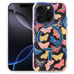 Capa magnética da série Jungle com luz azul IMD, para iPhone 17e / 16e, para iPhone 17 Pro Max, para iPhone 17 Pro, para iPhone 17, para iPhone Air, para iPhone 16 Pro Max, para iPhone 16 Pro, para iPhone 16 Plus