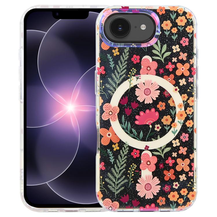 Capa magnética da série Jungle com luz azul IMD, para iPhone 17e / 16e, para iPhone 17 Pro Max, para iPhone 17 Pro, para iPhone 17, para iPhone Air, para iPhone 16 Pro Max, para iPhone 16 Pro, para iPhone 16 Plus