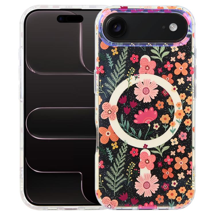 Capa magnética da série Jungle com luz azul IMD, para iPhone 17e / 16e, para iPhone 17 Pro Max, para iPhone 17 Pro, para iPhone 17, para iPhone Air, para iPhone 16 Pro Max, para iPhone 16 Pro, para iPhone 16 Plus