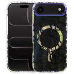 Capa magnética da série Jungle com luz azul IMD, para iPhone 17e / 16e, para iPhone 17 Pro Max, para iPhone 17 Pro, para iPhone 17, para iPhone Air, para iPhone 16 Pro Max, para iPhone 16 Pro, para iPhone 16 Plus