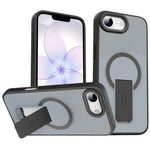 Capa MagSafe invisível com suporte e sensação de pele, para iPhone 16e / 17e, para iPhone 17 Pro Max, para iPhone 17 Pro, para iPhone 17, para iPhone Air