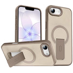 Capa MagSafe invisível com suporte e sensação de pele, para iPhone 16e / 17e, para iPhone 17 Pro Max, para iPhone 17 Pro, para iPhone 17, para iPhone Air