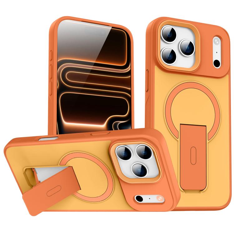 Capa MagSafe invisível com suporte e sensação de pele, para iPhone 16e / 17e, para iPhone 17 Pro Max, para iPhone 17 Pro, para iPhone 17, para iPhone Air