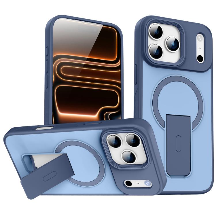 Capa MagSafe invisível com suporte e sensação de pele, para iPhone 16e / 17e, para iPhone 17 Pro Max, para iPhone 17 Pro, para iPhone 17, para iPhone Air