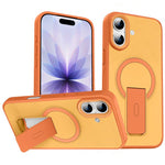 Capa MagSafe invisível com suporte e sensação de pele, para iPhone 16e / 17e, para iPhone 17 Pro Max, para iPhone 17 Pro, para iPhone 17, para iPhone Air