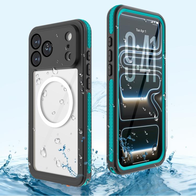 Capa magnética impermeável IP68 da série RedPepper V, para iPhone 17 Pro Max