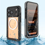 Capa de telemóvel magnética RedPepper V Series IP68 à prova de água, para iPhone 17 Pro, para iPhone 17
