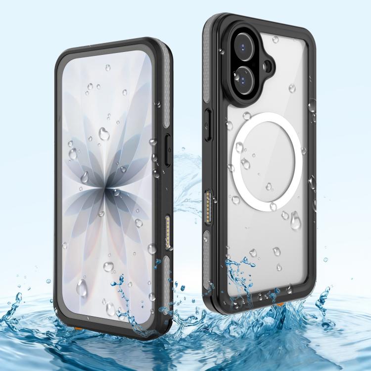 Capa de telemóvel magnética RedPepper V Series IP68 à prova de água, para iPhone 17 Pro, para iPhone 17