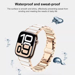 Correia de relógio em cerâmica e aço inoxidável xDfind, para Apple Watch 42 / 44 / 45 / 46 / 49mm, para Apple Watch 38 / 40 / 41 / S11 42mm