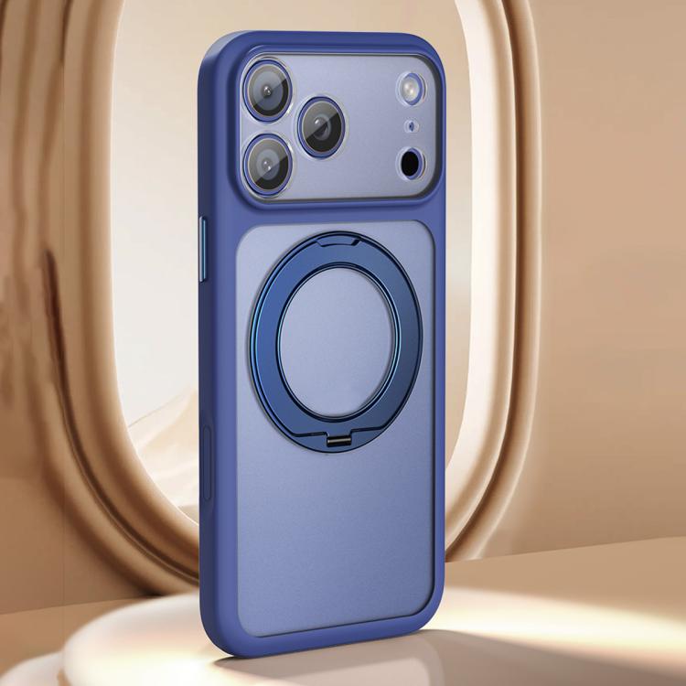 Capa de telemóvel com suporte magnético de sensação de pele fosca e orifício grande, com botão de obturador AI, para iPhone 17 Pro Max, para iPhone 17 Pro
