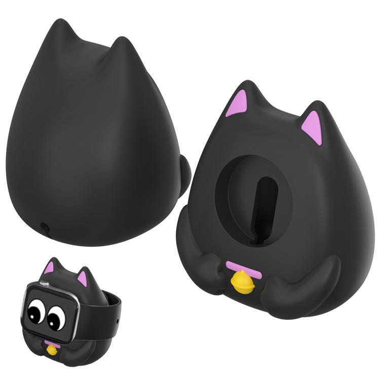 XDcase Suporte de carregamento para Apple Watch com design de Gato da Sorte