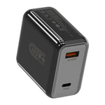 HX119 Carregador Rápido USB e Type-C com Dupla Interface de 120W, Ficha EU, Ficha UK, Ficha US