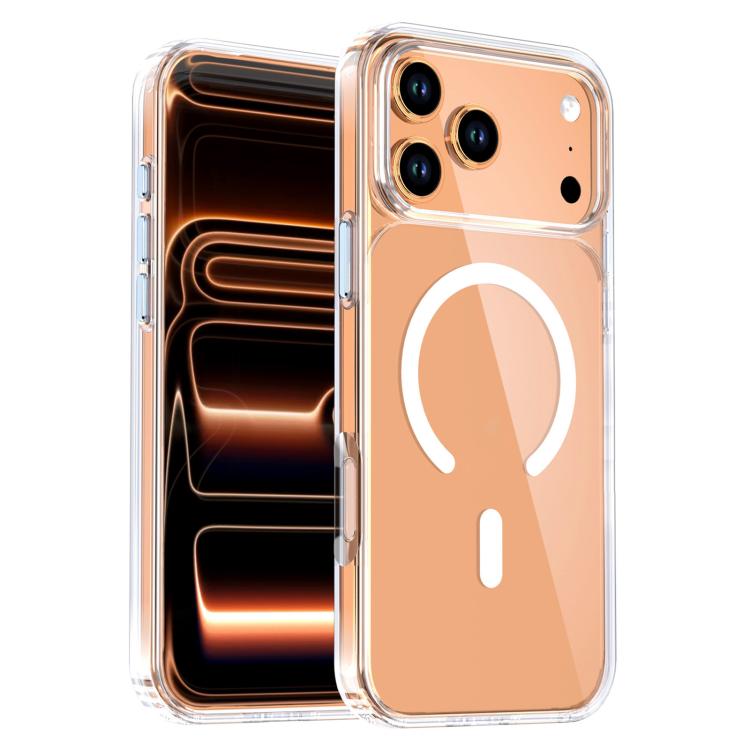 Capa magnética transparente cristal, para iPhone 17 Pro Max, para iPhone 17 Pro