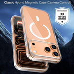 Capa magnética transparente cristal, para iPhone 17 Pro Max, para iPhone 17 Pro