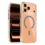 Capa magnética transparente cristal, para iPhone 17 Pro Max, para iPhone 17 Pro