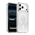 Capa magnética com glitter cristal, para iPhone 17 Pro Max, para iPhone 17 Pro