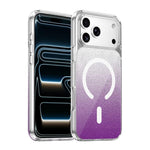 Capa magnética com glitter cristal, para iPhone 17 Pro Max, para iPhone 17 Pro