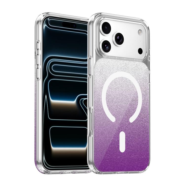 Capa magnética com glitter cristal, para iPhone 17 Pro Max, para iPhone 17 Pro
