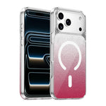 Capa magnética com glitter cristal, para iPhone 17 Pro Max, para iPhone 17 Pro