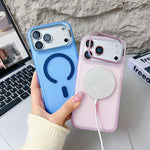Capa magnética com suporte e lente Eagle Eye Vitality, para iPhone 17 Pro Max, para iPhone 17 Pro