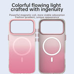 Capa de telemóvel híbrida magnética 3 em 1 série Candy Gradient, para iPhone 15 Pro Max, para iPhone 15 Pro, para iPhone 15 Plus, para iPhone 15, para iPhone 14 Plus, para iPhone 14, para iPhone 14 Pro, para iPhone 14 Pro Max