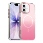 Capa de telemóvel híbrida magnética 3 em 1 série Candy Gradient, para iPhone 17 Pro Max, para iPhone 17 Pro, para iPhone 17, para iPhone Air, para iPhone 16 Pro Max, para iPhone 16 Pro, para iPhone 16 Plus, para iPhone 16