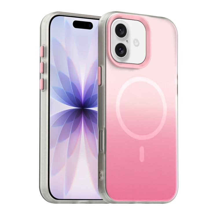 Capa de telemóvel híbrida magnética 3 em 1 série Candy Gradient, para iPhone 17 Pro Max, para iPhone 17 Pro, para iPhone 17, para iPhone Air, para iPhone 16 Pro Max, para iPhone 16 Pro, para iPhone 16 Plus, para iPhone 16