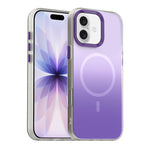 Capa de telemóvel híbrida magnética 3 em 1 série Candy Gradient, para iPhone 17 Pro Max, para iPhone 17 Pro, para iPhone 17, para iPhone Air, para iPhone 16 Pro Max, para iPhone 16 Pro, para iPhone 16 Plus, para iPhone 16