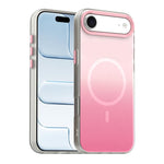 Capa de telemóvel híbrida magnética 3 em 1 série Candy Gradient, para iPhone 17 Pro Max, para iPhone 17 Pro, para iPhone 17, para iPhone Air, para iPhone 16 Pro Max, para iPhone 16 Pro, para iPhone 16 Plus, para iPhone 16