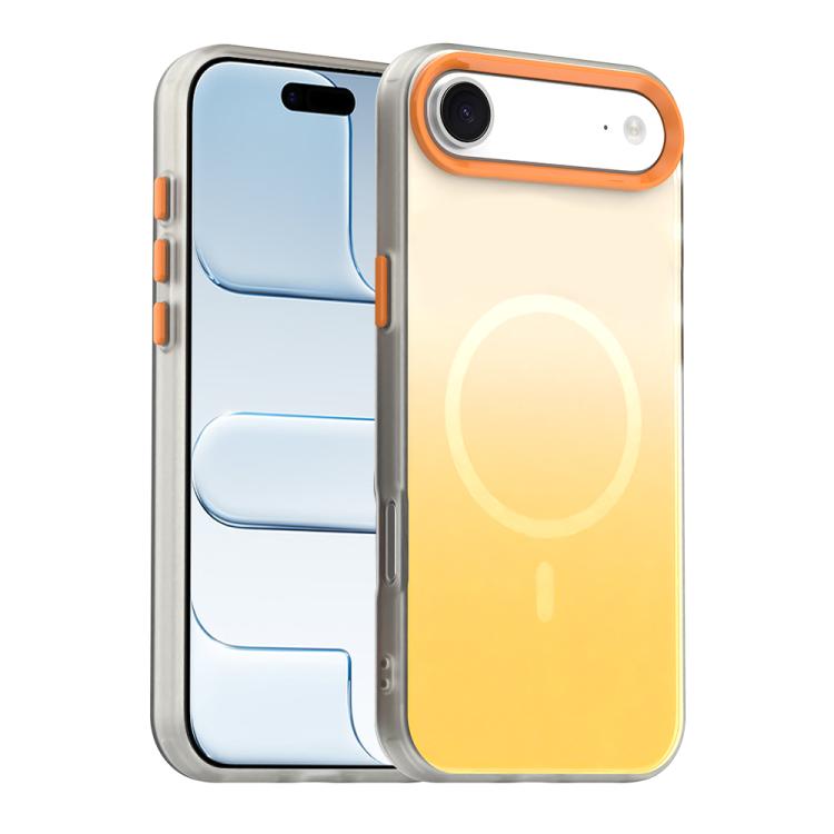 Capa de telemóvel híbrida magnética 3 em 1 série Candy Gradient, para iPhone 17 Pro Max, para iPhone 17 Pro, para iPhone 17, para iPhone Air, para iPhone 16 Pro Max, para iPhone 16 Pro, para iPhone 16 Plus, para iPhone 16