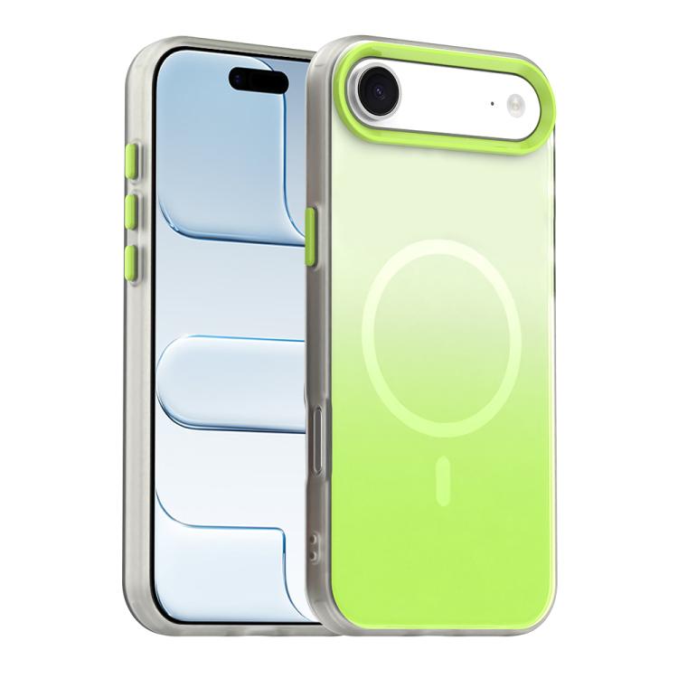 Capa de telemóvel híbrida magnética 3 em 1 série Candy Gradient, para iPhone 17 Pro Max, para iPhone 17 Pro, para iPhone 17, para iPhone Air, para iPhone 16 Pro Max, para iPhone 16 Pro, para iPhone 16 Plus, para iPhone 16