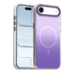 Capa de telemóvel híbrida magnética 3 em 1 série Candy Gradient, para iPhone 17 Pro Max, para iPhone 17 Pro, para iPhone 17, para iPhone Air, para iPhone 16 Pro Max, para iPhone 16 Pro, para iPhone 16 Plus, para iPhone 16