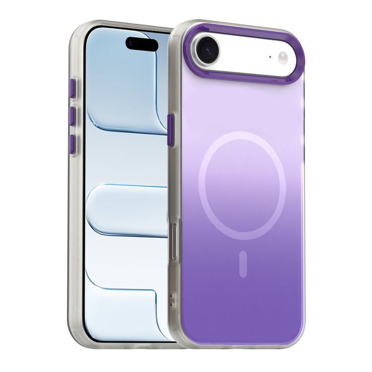 Capa de telemóvel híbrida magnética 3 em 1 série Candy Gradient, para iPhone 17 Pro Max, para iPhone 17 Pro, para iPhone 17, para iPhone Air, para iPhone 16 Pro Max, para iPhone 16 Pro, para iPhone 16 Plus, para iPhone 16
