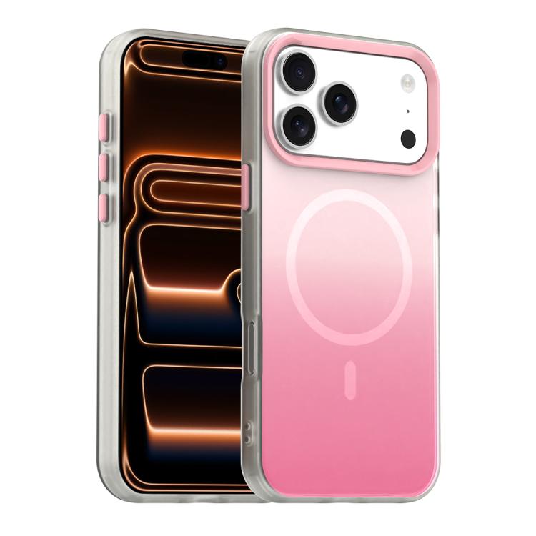 Capa de telemóvel híbrida magnética 3 em 1 série Candy Gradient, para iPhone 17 Pro Max, para iPhone 17 Pro, para iPhone 17, para iPhone Air, para iPhone 16 Pro Max, para iPhone 16 Pro, para iPhone 16 Plus, para iPhone 16