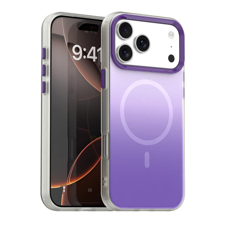 Capa de telemóvel híbrida magnética 3 em 1 série Candy Gradient, para iPhone 17 Pro Max, para iPhone 17 Pro, para iPhone 17, para iPhone Air, para iPhone 16 Pro Max, para iPhone 16 Pro, para iPhone 16 Plus, para iPhone 16