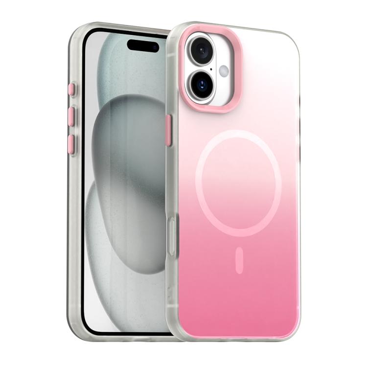 Capa de telemóvel híbrida magnética 3 em 1 série Candy Gradient, para iPhone 17 Pro Max, para iPhone 17 Pro, para iPhone 17, para iPhone Air, para iPhone 16 Pro Max, para iPhone 16 Pro, para iPhone 16 Plus, para iPhone 16