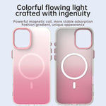 Capa de telemóvel híbrida magnética 3 em 1 série Candy Gradient, para iPhone 17 Pro Max, para iPhone 17 Pro, para iPhone 17, para iPhone Air, para iPhone 16 Pro Max, para iPhone 16 Pro, para iPhone 16 Plus, para iPhone 16
