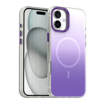 Capa de telemóvel híbrida magnética 3 em 1 série Candy Gradient, para iPhone 17 Pro Max, para iPhone 17 Pro, para iPhone 17, para iPhone Air, para iPhone 16 Pro Max, para iPhone 16 Pro, para iPhone 16 Plus, para iPhone 16