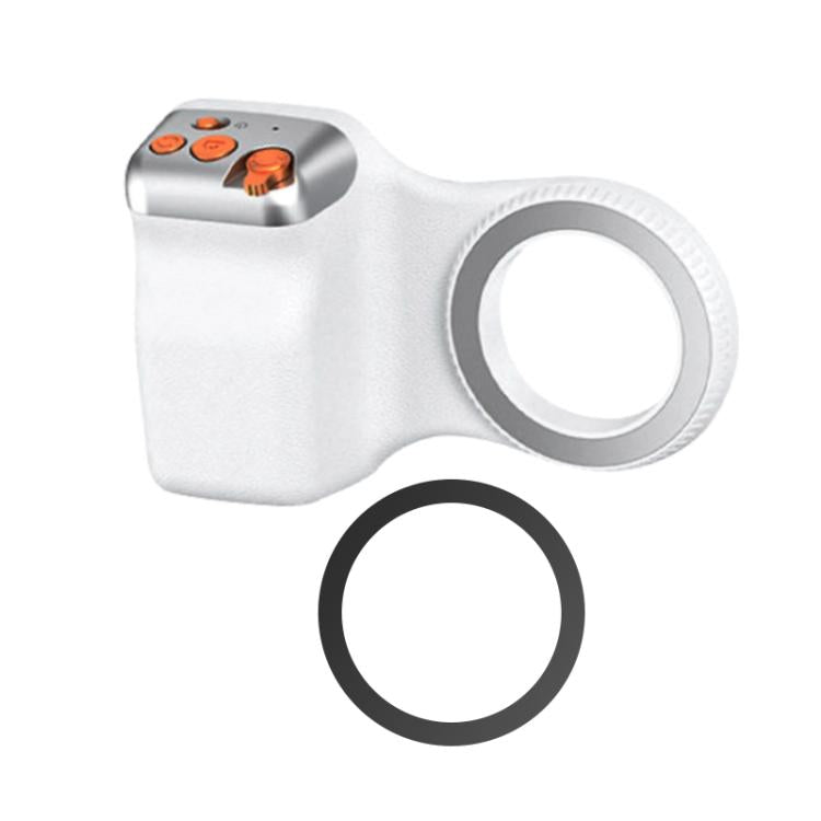 Suporte magnético para smartphone para fotografia, pega de mão, suporte para telemóvel com luz de preenchimento, pega única