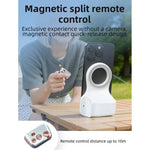 Suporte magnético para smartphone para fotografia, pega de mão, suporte para telemóvel com luz de preenchimento, pega única