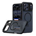 Capa de telemóvel magnética estilo Alpha com sensação de pele, para iPhone 17 Pro Max, para iPhone 17 Pro