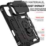 Capa de telemóvel magnética XDcase com suporte de anel deslizante para proteção da câmara, para iPhone 17 Pro Max, para iPhone 17 Pro, para iPhone 17, para iPhone Air