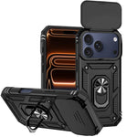 Capa de telemóvel magnética XDcase com suporte de anel deslizante para proteção da câmara, para iPhone 17 Pro Max, para iPhone 17 Pro, para iPhone 17, para iPhone Air