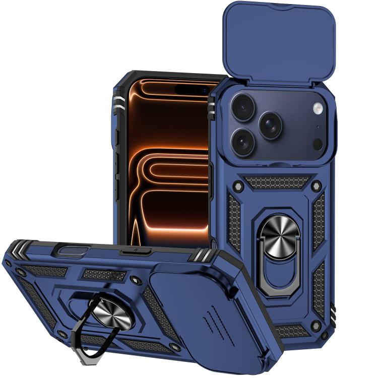 Capa de telemóvel magnética XDcase com suporte de anel deslizante para proteção da câmara, para iPhone 17 Pro Max, para iPhone 17 Pro, para iPhone 17, para iPhone Air