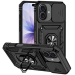 Capa de telemóvel magnética XDcase com suporte de anel deslizante para proteção da câmara, para iPhone 17 Pro Max, para iPhone 17 Pro, para iPhone 17, para iPhone Air