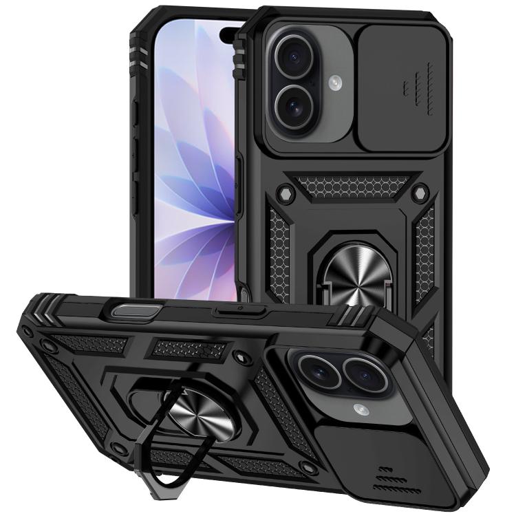 Capa de telemóvel magnética XDcase com suporte de anel deslizante para proteção da câmara, para iPhone 17 Pro Max, para iPhone 17 Pro, para iPhone 17, para iPhone Air